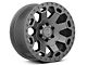 Black Rhino Warlord Matte Gunmetal 6-Lug Wheel; 17x9; -12mm Offset (99-06 Silverado 1500)