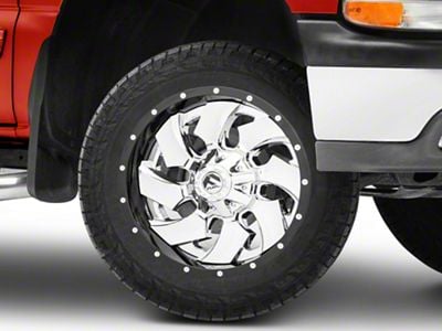 Fuel Wheels Cleaver Chrome 6-Lug Wheel; 20x9; 20mm Offset (99-06 Silverado 1500)