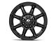 Fuel Wheels Coupler Gloss Black 6-Lug Wheel; 20x9; 20mm Offset (99-06 Silverado 1500)