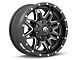 Fuel Wheels Lethal Matte Black Milled 6-Lug Wheel; 18x9; -12mm Offset (99-06 Silverado 1500)