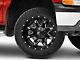 Fuel Wheels Lethal Satin Black Milled 6-Lug Wheel; 20x10; -24mm Offset (99-06 Silverado 1500)