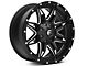 Fuel Wheels Lethal Satin Black Milled 6-Lug Wheel; 20x10; -24mm Offset (99-06 Silverado 1500)