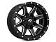 Fuel Wheels Maverick Matte Black Milled 6-Lug Wheel; 17x10; -24mm Offset (99-06 Silverado 1500)