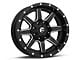 Fuel Wheels Maverick Matte Black Milled 6-Lug Wheel; 24x10; 20mm Offset (99-06 Silverado 1500)