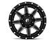 Fuel Wheels Maverick Matte Black Milled 6-Lug Wheel; 24x10; 20mm Offset (99-06 Silverado 1500)