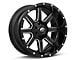 Fuel Wheels Maverick Gloss Black Milled 6-Lug Wheel; 17x9; 1mm Offset (99-06 Silverado 1500)