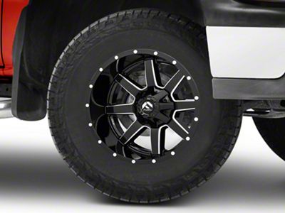 Fuel Wheels Maverick Gloss Black Milled 6-Lug Wheel; 17x9; -12mm Offset (99-06 Silverado 1500)