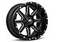 Fuel Wheels Maverick Gloss Black Milled 6-Lug Wheel; 18x9; 1mm Offset (99-06 Silverado 1500)