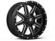 Fuel Wheels Maverick Gloss Black Milled 6-Lug Wheel; 20x9; 1mm Offset (99-06 Silverado 1500)