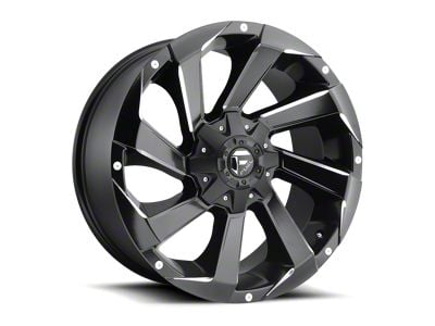 Fuel Wheels Razor Matte Black Milled 6-Lug Wheel; 18x9; 20mm Offset (99-06 Silverado 1500)