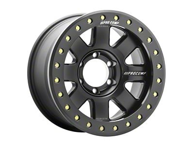 Pro Comp Wheels Trilogy Race Satin Black 6-Lug Wheel; 17x9; -6mm Offset (99-06 Silverado 1500)