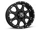 Raceline Assault Black 6-Lug Wheel; 18x9; 25mm Offset (99-06 Silverado 1500)