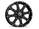 Raceline Assault Black 6-Lug Wheel; 20x9; 0mm Offset (99-06 Silverado 1500)