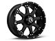 Raceline Assault Black 6-Lug Wheel; 20x9; 0mm Offset (99-06 Silverado 1500)