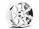 Raceline Assault Chrome 6-Lug Wheel; 18x9; -6mm Offset (99-06 Silverado 1500)