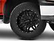 Raceline Injector Black 6-Lug Wheel; 18x9; 18mm Offset (99-06 Silverado 1500)