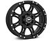 Raceline Raptor Black 6-Lug Wheel; 18x9; -6mm Offset (99-06 Silverado 1500)