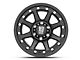 XD Addict Matte Black 6-Lug Wheel; 17x9; 18mm Offset (99-06 Silverado 1500)