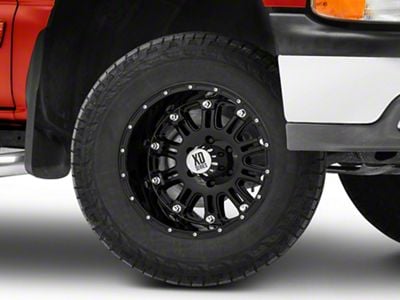 XD Hoss Gloss Black 6-Lug Wheel; 18x9; 18mm Offset (99-06 Silverado 1500)