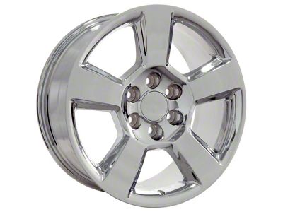 Tahoe Style Chrome 6-Lug Wheel; 20x9; 27mm Offset (99-06 Silverado 1500)
