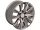 LTZ Style Silver Machined 6-Lug Wheel; 20x9; 28mm Offset (99-06 Silverado 1500)