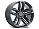 Z71 Style Titanium Gray 6-Lug Wheel; 20x9; 15mm Offset (19-24 Sierra 1500)