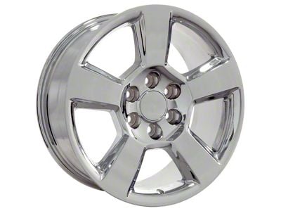 Tahoe Style Chrome 6-Lug Wheel; 20x9; 27mm Offset (07-13 Sierra 1500)