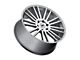 Black Rhino Kruger Silver 6-Lug Wheel; 22x9.5; 10mm Offset (07-13 Silverado 1500)