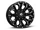 Fuel Wheels Assault Satin Black Milled 6-Lug Wheel; 17x9; -12mm Offset (07-13 Silverado 1500)