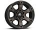 Fuel Wheels Beast Matte Black Machined with Dark Tint 6-Lug Wheel; 17x9; 1mm Offset (07-13 Silverado 1500)
