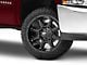 Fuel Wheels Coupler Gloss Black 6-Lug Wheel; 20x10; -18mm Offset (07-13 Silverado 1500)