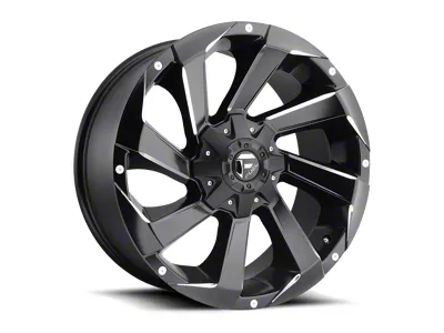 Fuel Wheels Razor Matte Black Milled 6-Lug Wheel; 18x9; 20mm Offset (07-13 Silverado 1500)