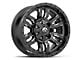 Fuel Wheels Sledge Gloss Black Milled 6-Lug Wheel; 17x9; 1mm Offset (07-13 Silverado 1500)