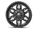 Fuel Wheels Sledge Gloss Black Milled 6-Lug Wheel; 17x9; 1mm Offset (07-13 Silverado 1500)