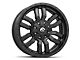 Fuel Wheels Sledge Matte Black 6-Lug Wheel; 20x9; 1mm Offset (07-13 Silverado 1500)