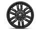 Fuel Wheels Sledge Matte Black 6-Lug Wheel; 20x9; 1mm Offset (07-13 Silverado 1500)