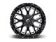 Fuel Wheels Titan Gloss Black Milled 6-Lug Wheel; 20x9; 20mm Offset (07-13 Silverado 1500)