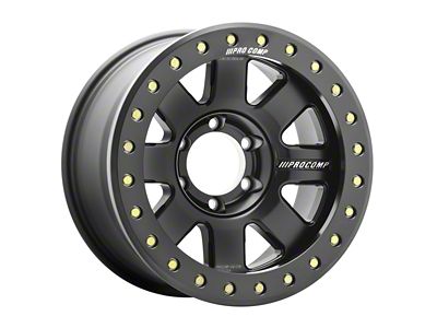 Pro Comp Wheels Trilogy Race Satin Black 6-Lug Wheel; 17x9; -30mm Offset (07-13 Silverado 1500)