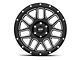 Pro Comp Wheels Vertigo Satin Black Milled 6-Lug Wheel; 20x9; -12mm Offset (07-13 Silverado 1500)