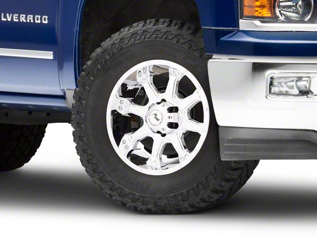 Raceline Assault Chrome 6-Lug Wheel; 18x9; -6mm Offset (07-13 Silverado 1500)