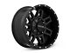 Raceline Injector Black 6-Lug Wheel; 17x9; -12mm Offset (07-13 Silverado 1500)