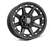 XD Addict Matte Black 6-Lug Wheel; 17x9; 18mm Offset (07-13 Silverado 1500)