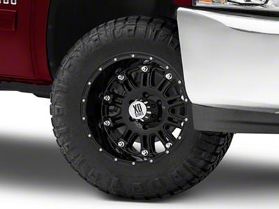 XD Hoss Gloss Black 6-Lug Wheel; 18x9; 18mm Offset (07-13 Silverado 1500)