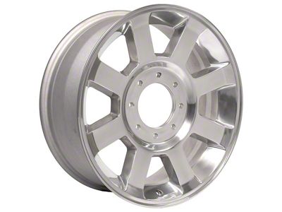 OE 8-Spoke Style Polished 8-Lug Wheel; 20x8; 40mm Offset (11-16 F-350 Super Duty SRW)