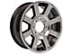 OE 8-Spoke Style Satin Black Machined 8-Lug Wheel; 20x8; 40mm Offset (11-16 F-350 Super Duty SRW)