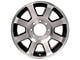 OE 8-Spoke Style Satin Black Machined 8-Lug Wheel; 20x8; 40mm Offset (11-16 F-350 Super Duty SRW)