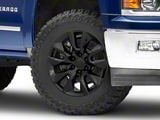 RST Style Black 6-Lug Wheel; 20x9; 28mm Offset (14-18 Silverado 1500)