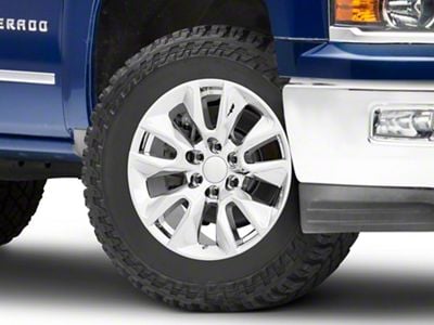 RST Style Chrome 6-Lug Wheel; 20x9; 28mm Offset (14-18 Silverado 1500)