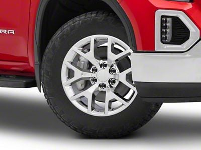 Honeycomb Style Chrome 6-Lug Wheel; 20x9; 27mm Offset (19-25 Sierra 1500)