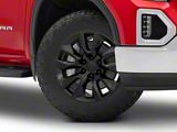 RST Style Black 6-Lug Wheel; 20x9; 28mm Offset (19-24 Sierra 1500)